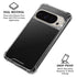 Specialty Vinyl Black Hex Texture Pixel 9 Pro XL Clear Case